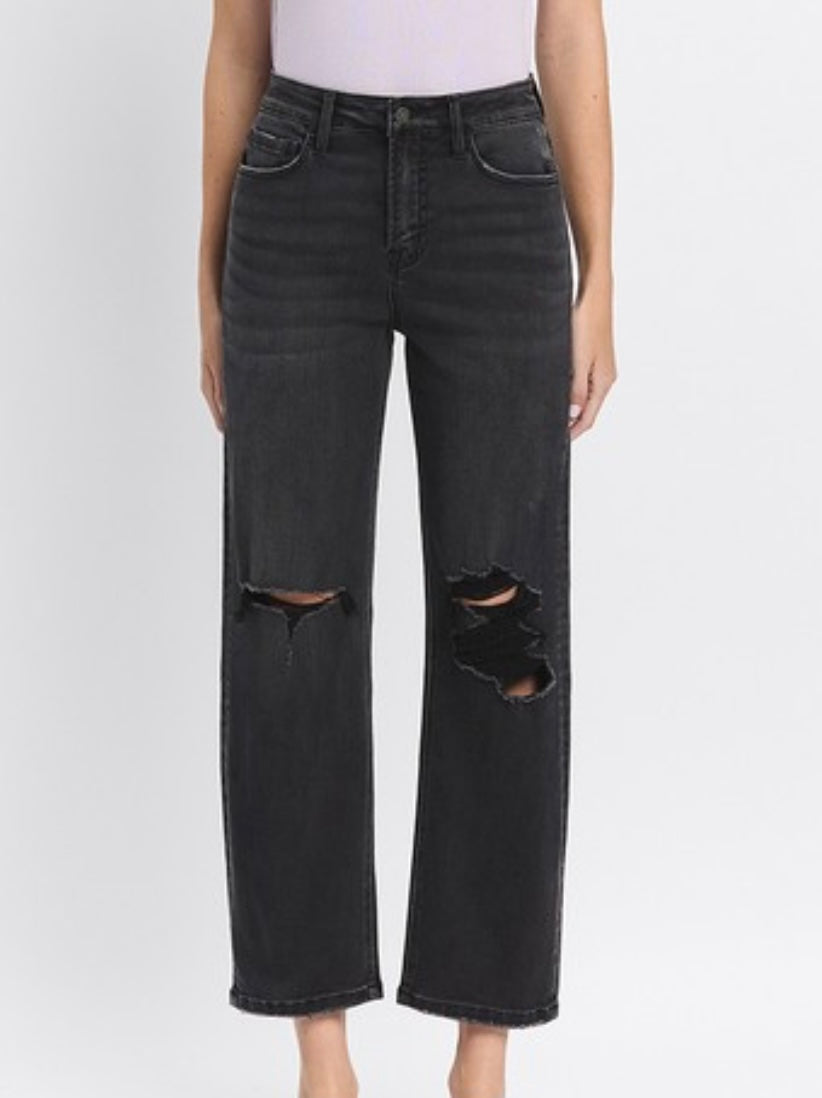 Black Barrel Jean