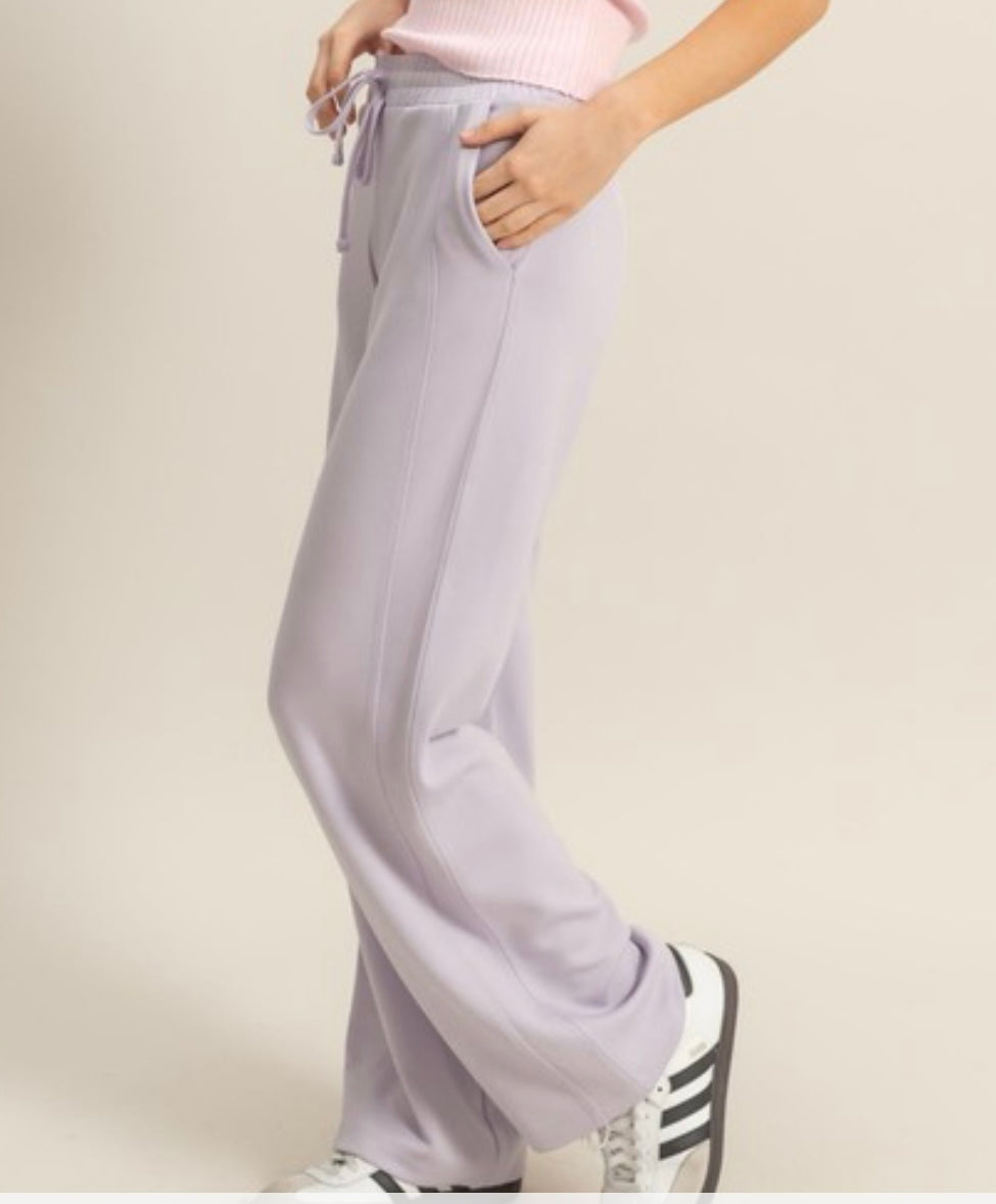 Lilac Straight Leg Pant