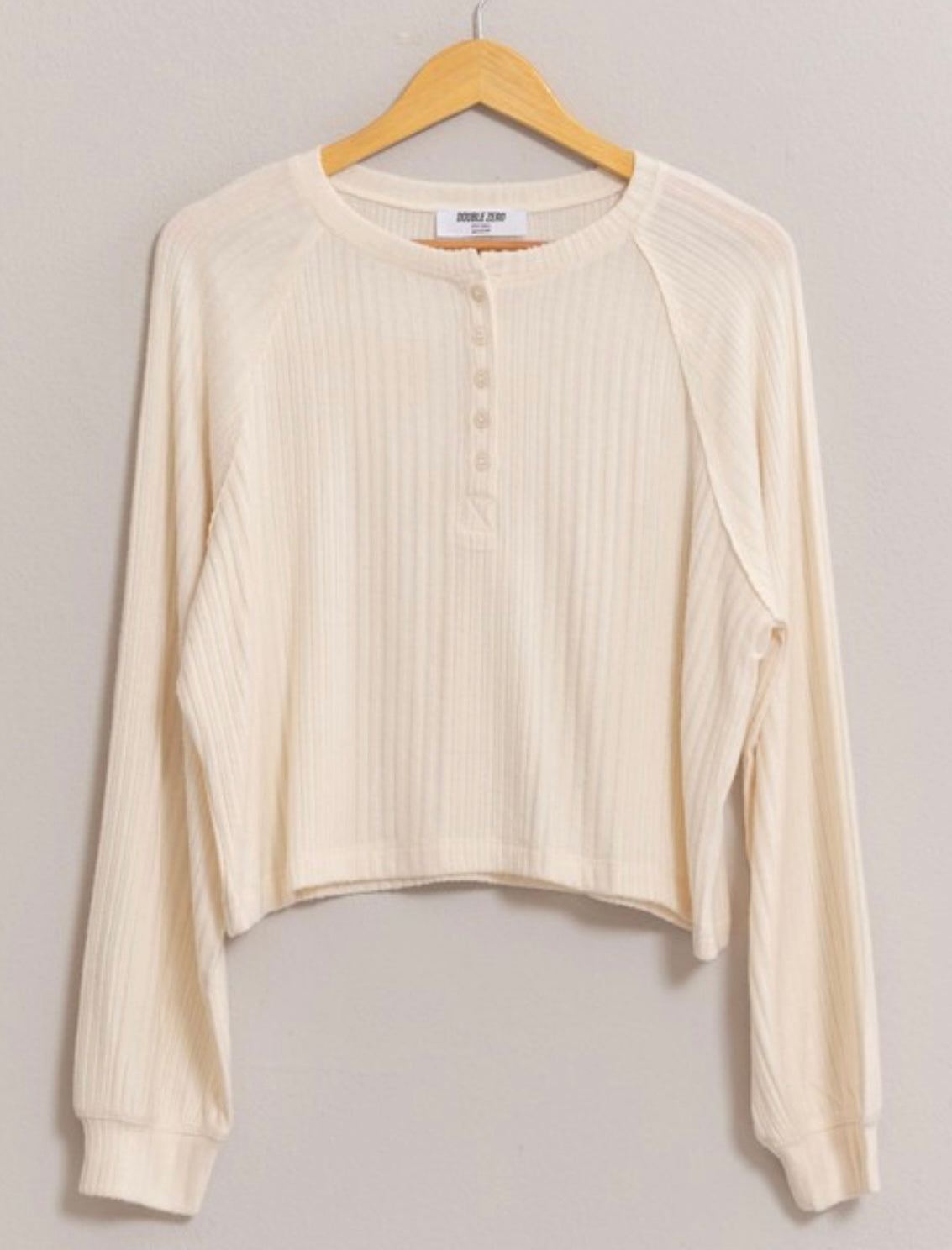 Cream Soft Henley