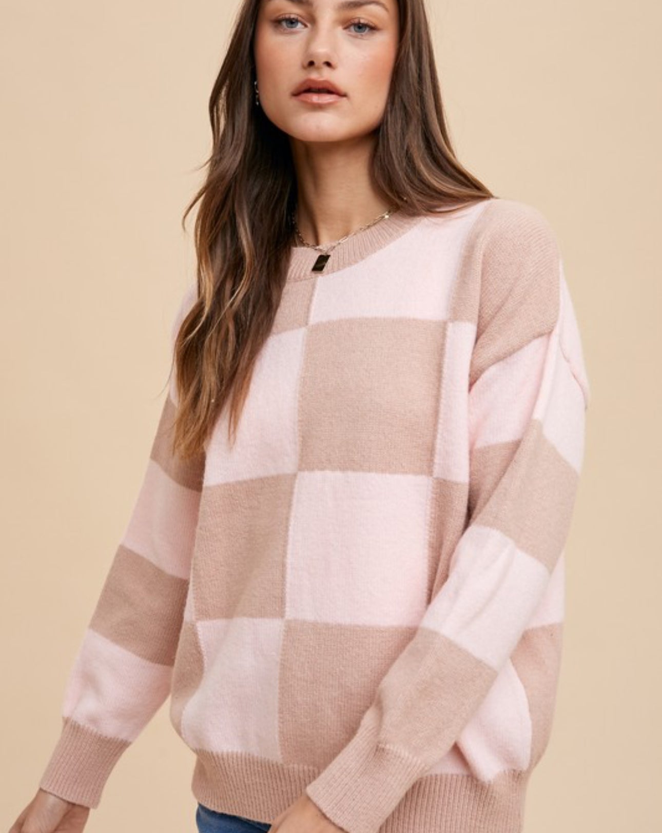 Pink Multi Sweater